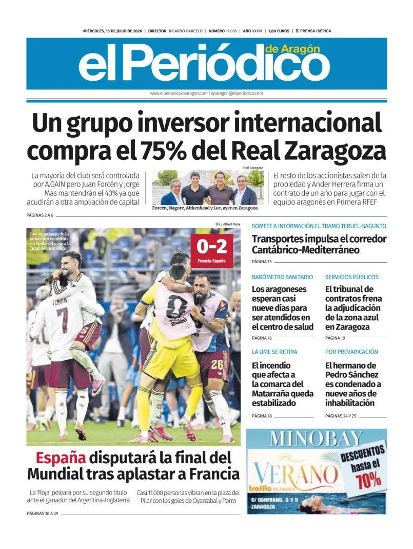 El Periódico Aragón — 15/07
