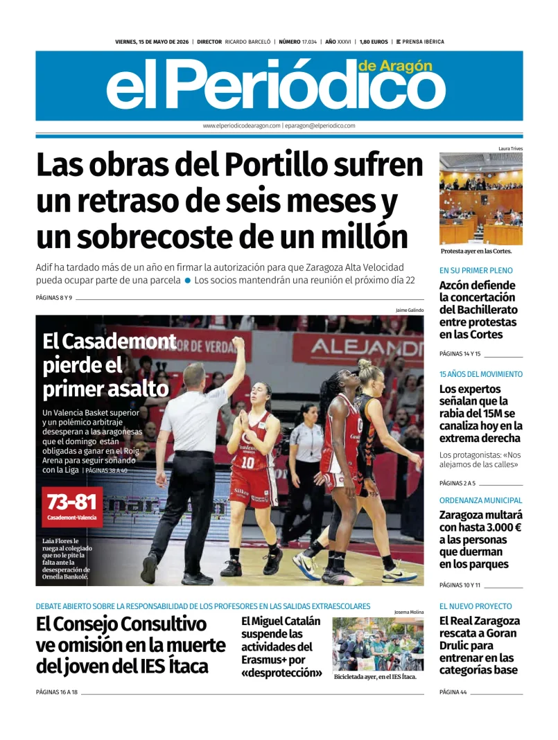 El Periódico Aragón — 15/05