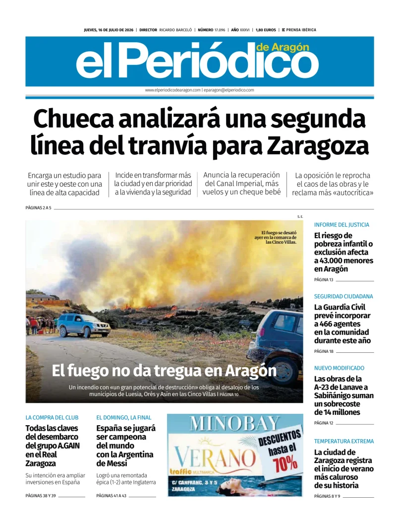 El Periódico Aragón — 16/07