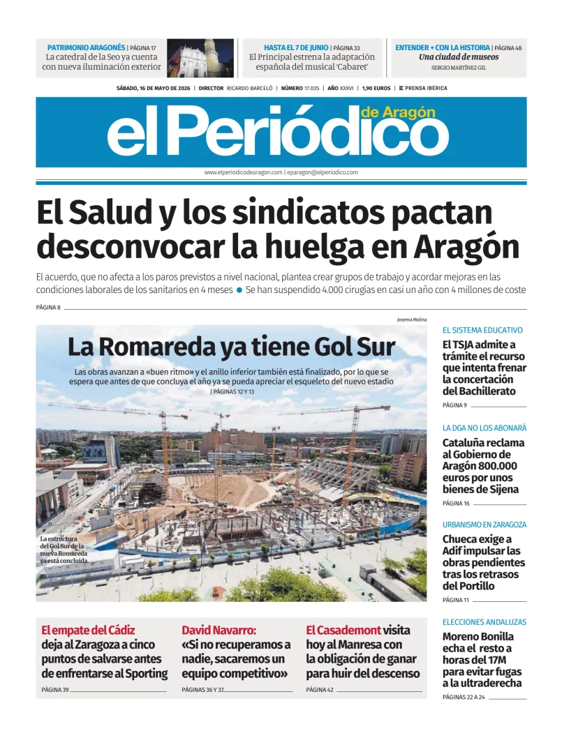 El Periódico Aragón — 16/05