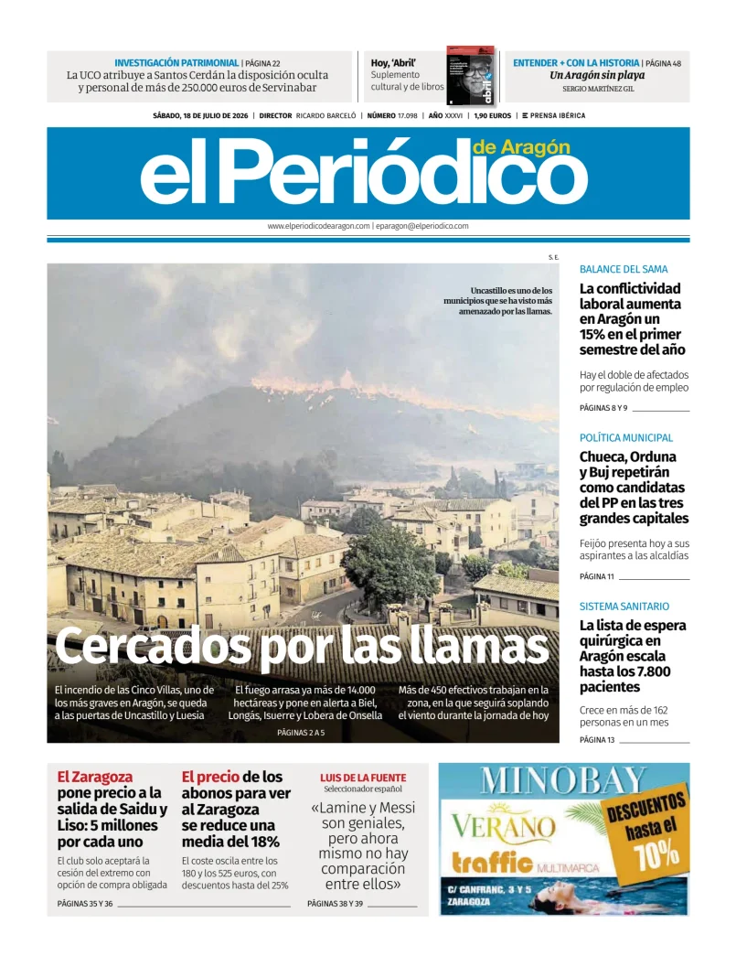 El Periódico Aragón — 18/07