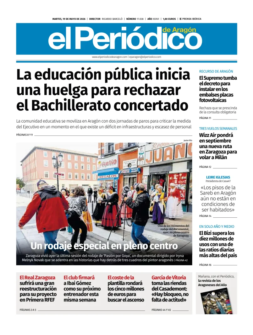 El Periódico Aragón — 19/05