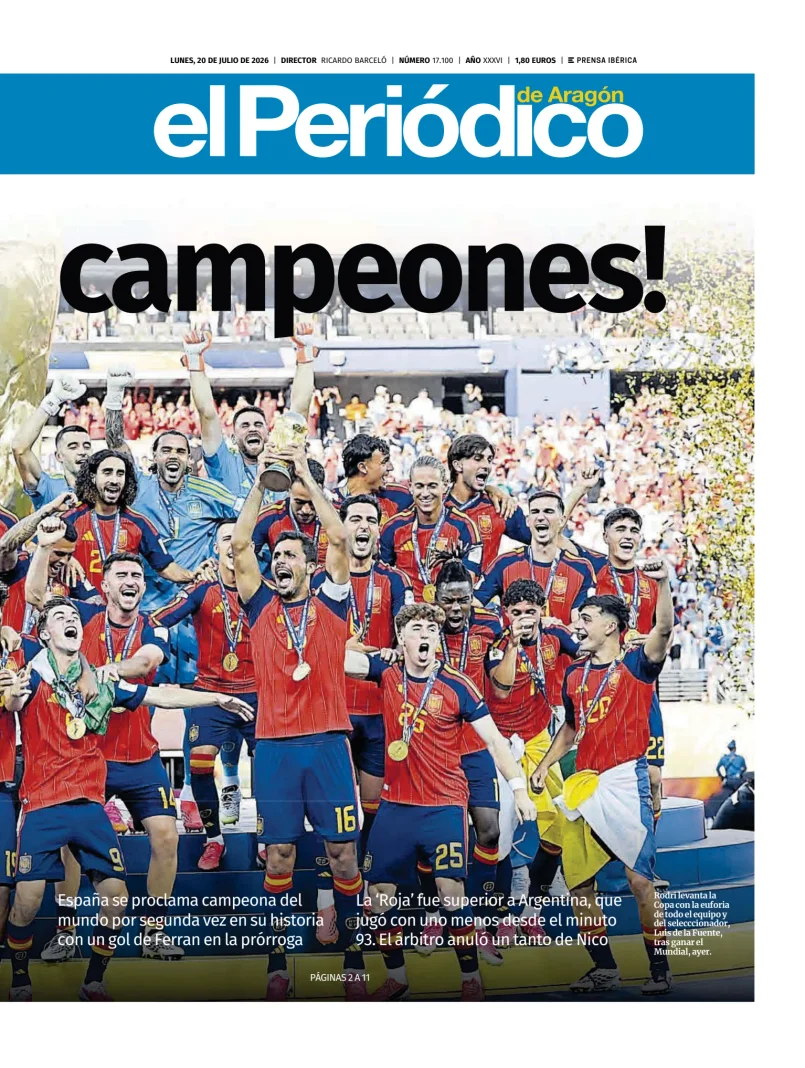 El Periódico Aragón — 20/07
