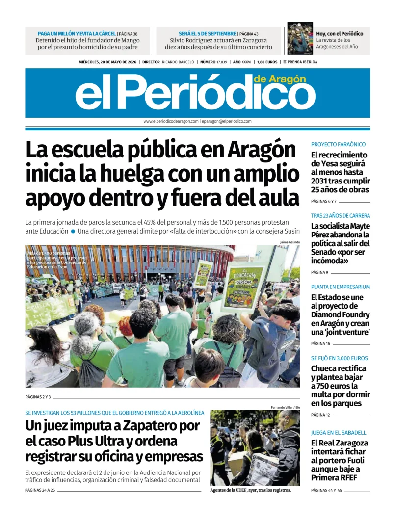 El Periódico Aragón — 20/05