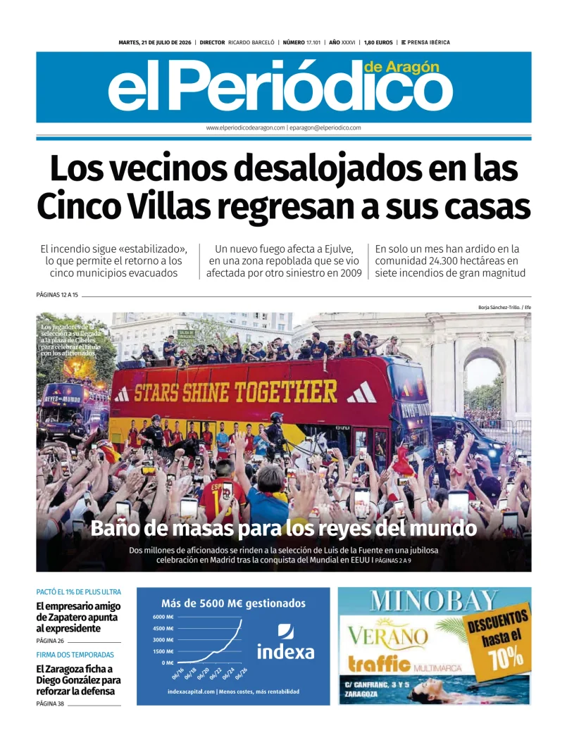 El Periódico Aragón — 21/07