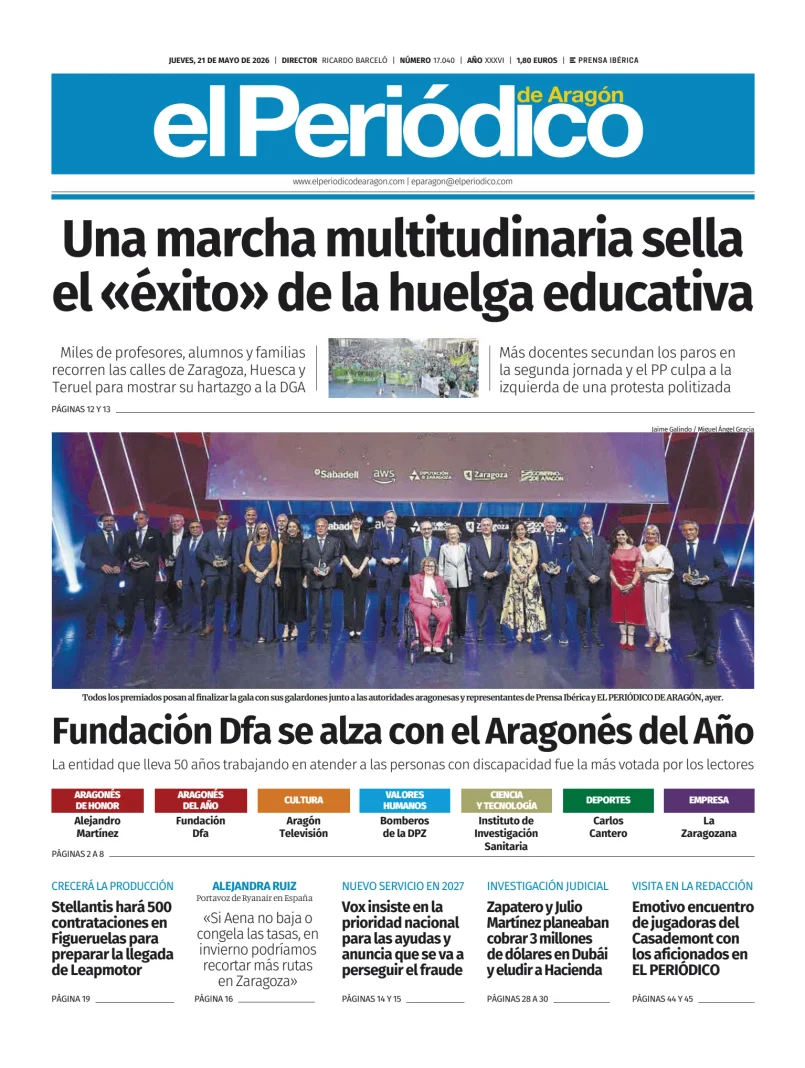 El Periódico Aragón — 21/05