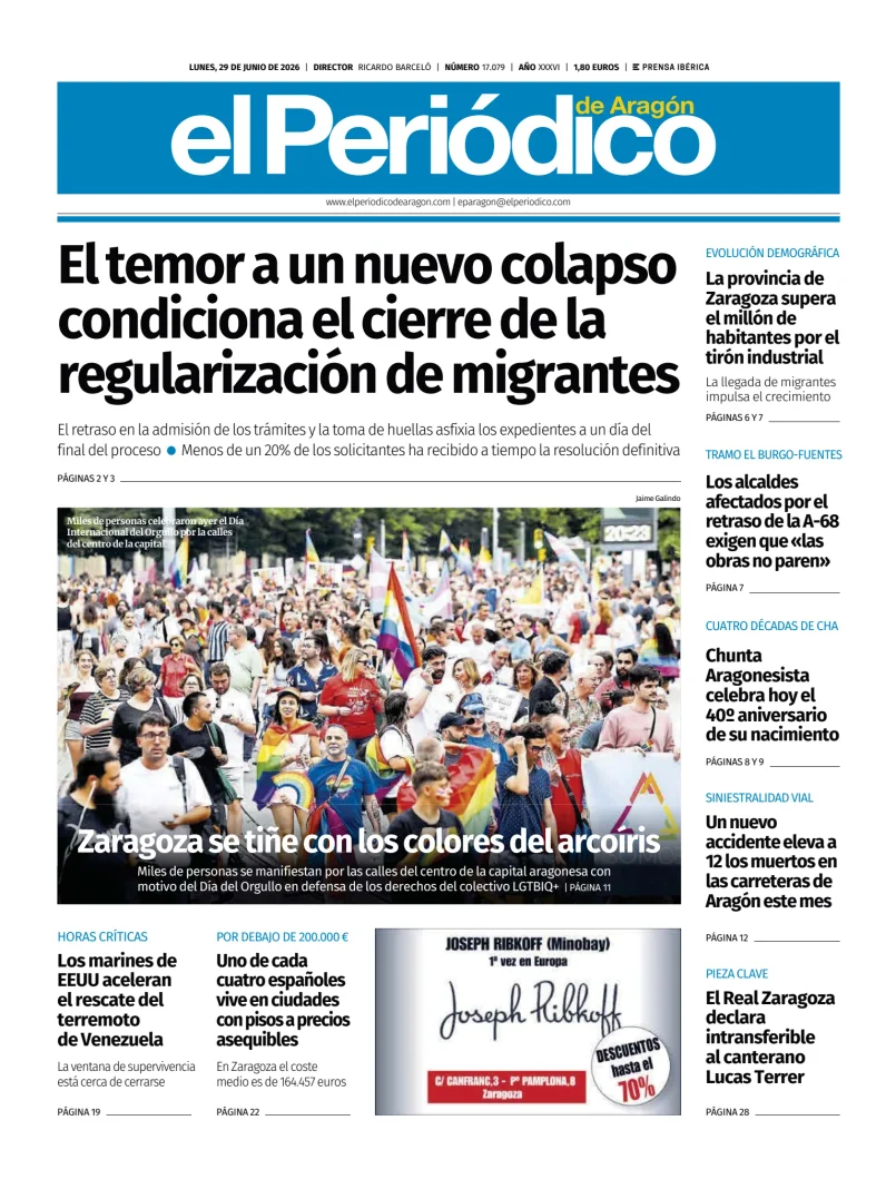 El Periódico Aragón — 29/06