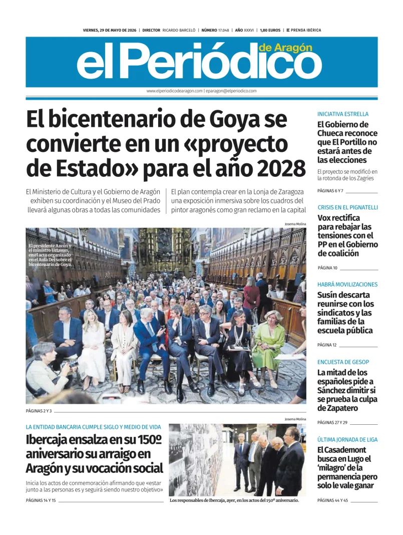 El Periódico Aragón — 29/05
