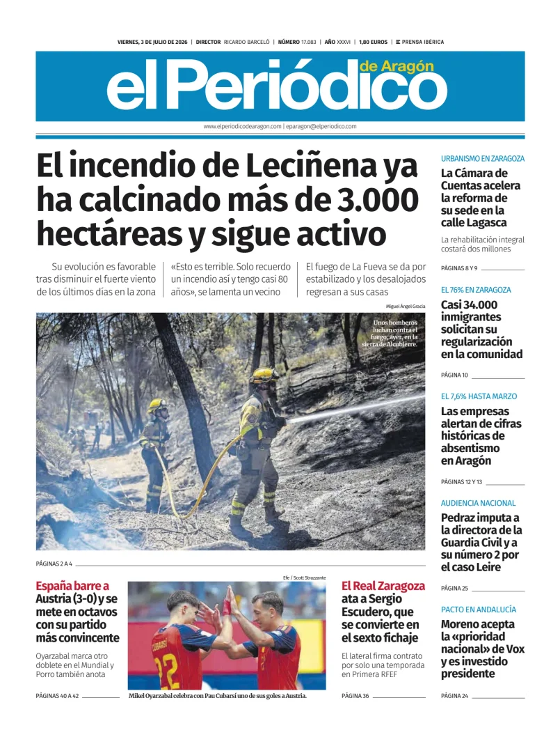 El Periódico Aragón — 03/07