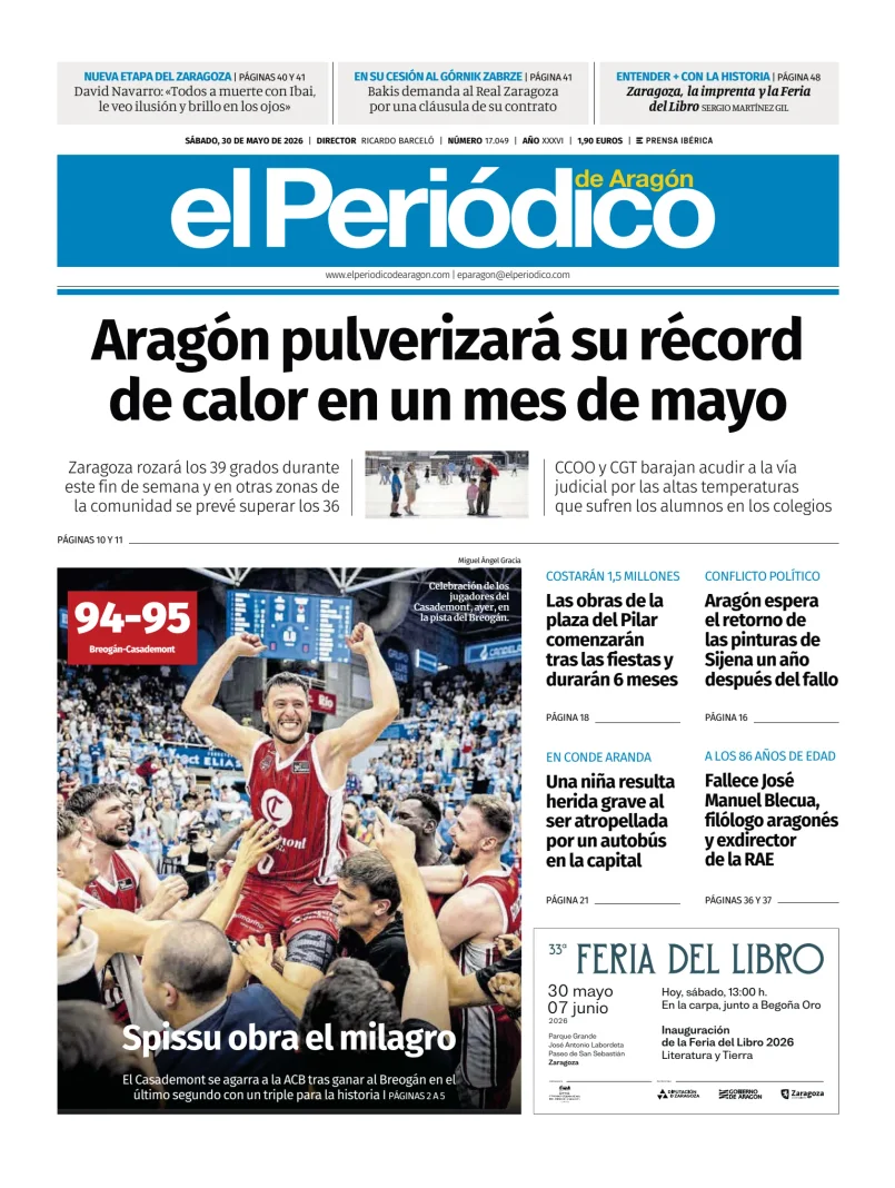 El Periódico Aragón — 30/05
