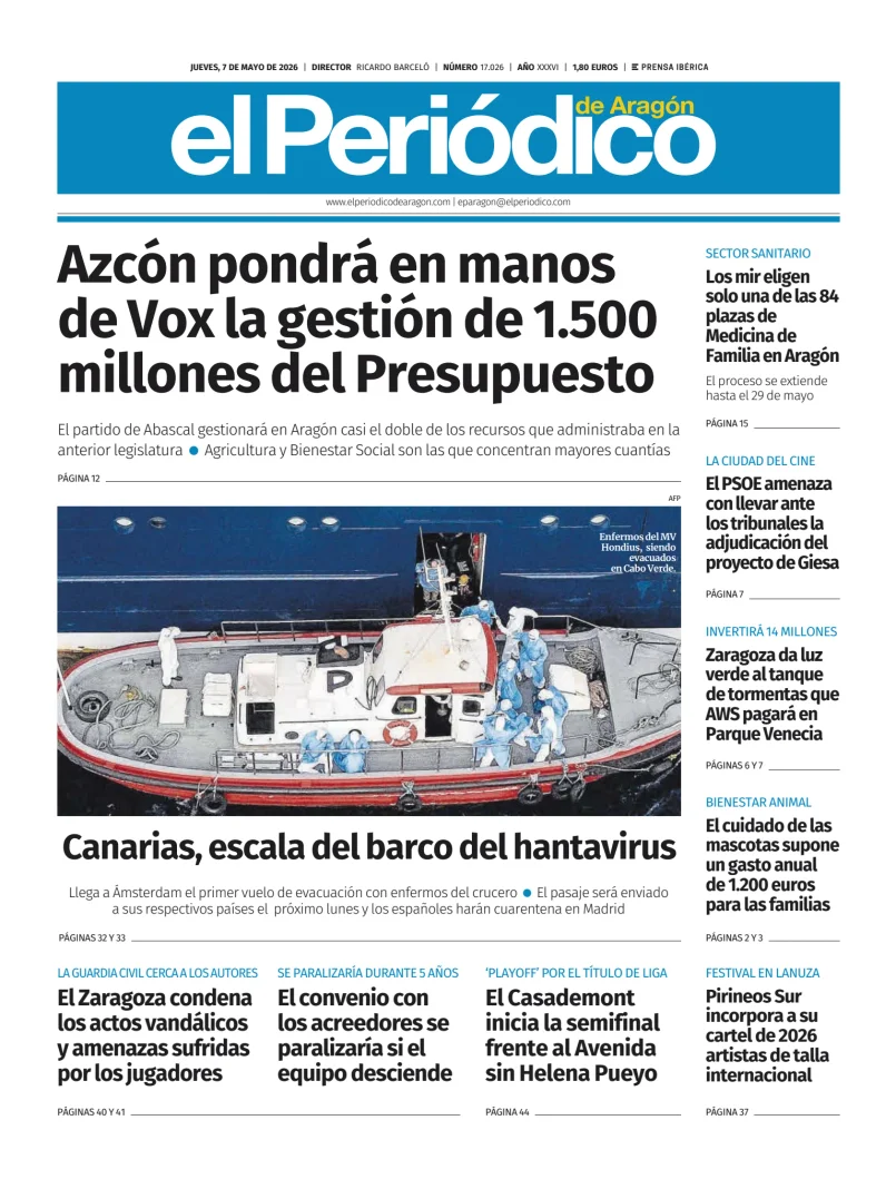 El Periódico Aragón — 07/05