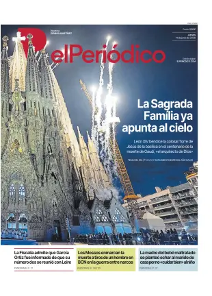 Portada de El Periódico - Castellano, 11 de junio de 2026