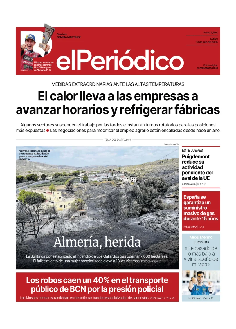 El Periódico - Castellano — 13/07