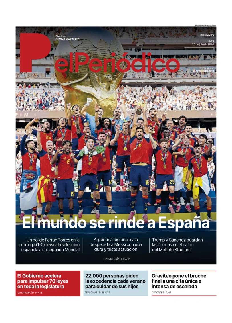 El Periódico - Castellano — 20/07