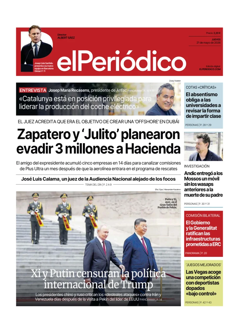 El Periódico - Castellano — 21/05
