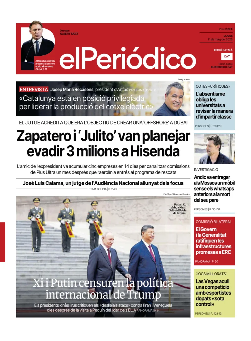 El Periódico - Català — 21/05