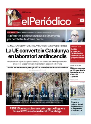 Portada de El Periódico - Català, 23 de julio de 2026