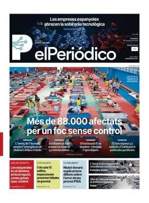 Portada de El Periódico - Català, 26 de julio de 2026