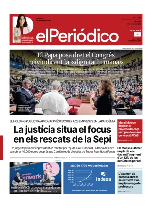 Portada de El Periódico - Català, 9 de junio de 2026