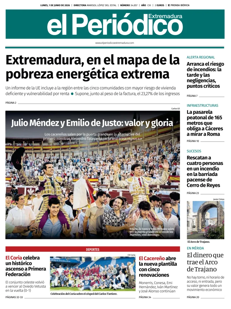 El Periódico Extremadura — 01/06