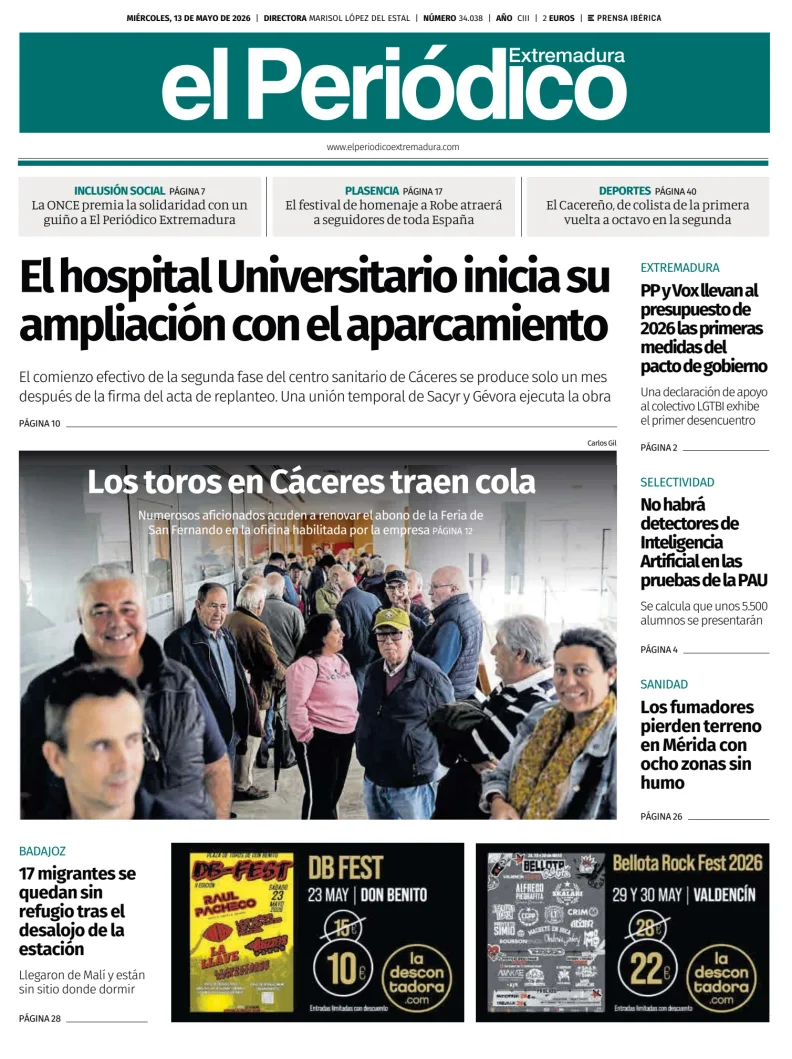 El Periódico Extremadura — 13/05