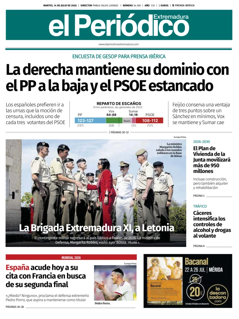 El Periódico Extremadura — 14/07