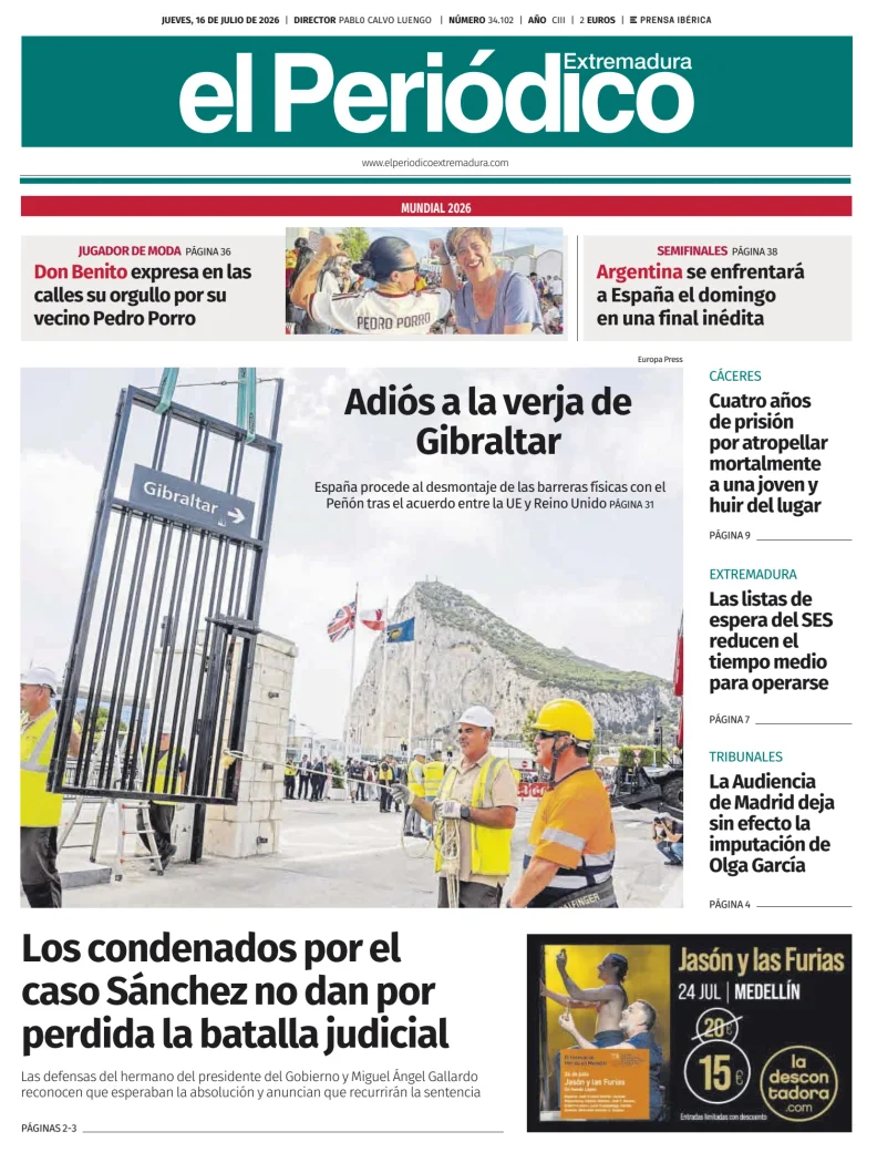 El Periódico Extremadura — 16/07