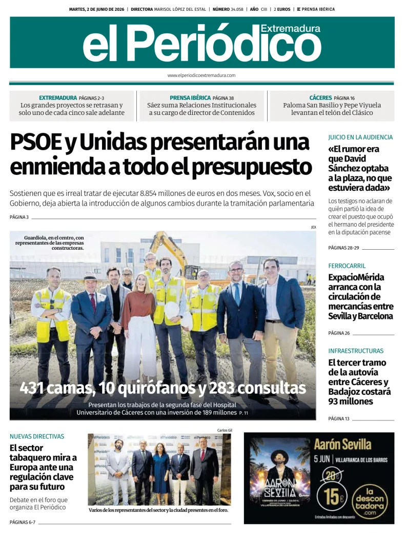 El Periódico Extremadura — 02/06