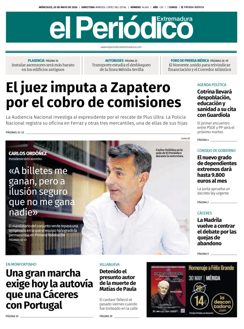 El Periódico Extremadura — 20/05