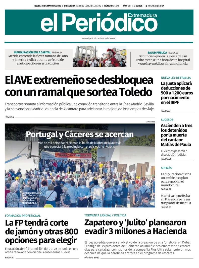 El Periódico Extremadura — 21/05