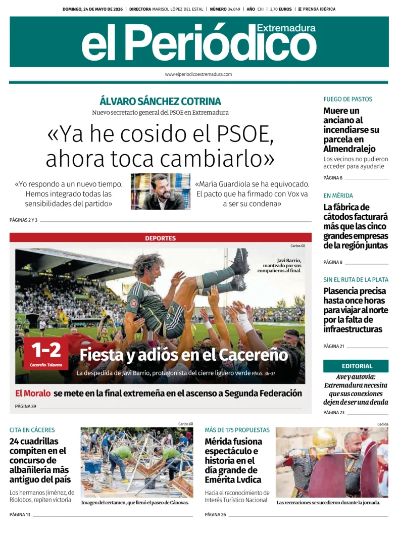 El Periódico Extremadura — 24/05