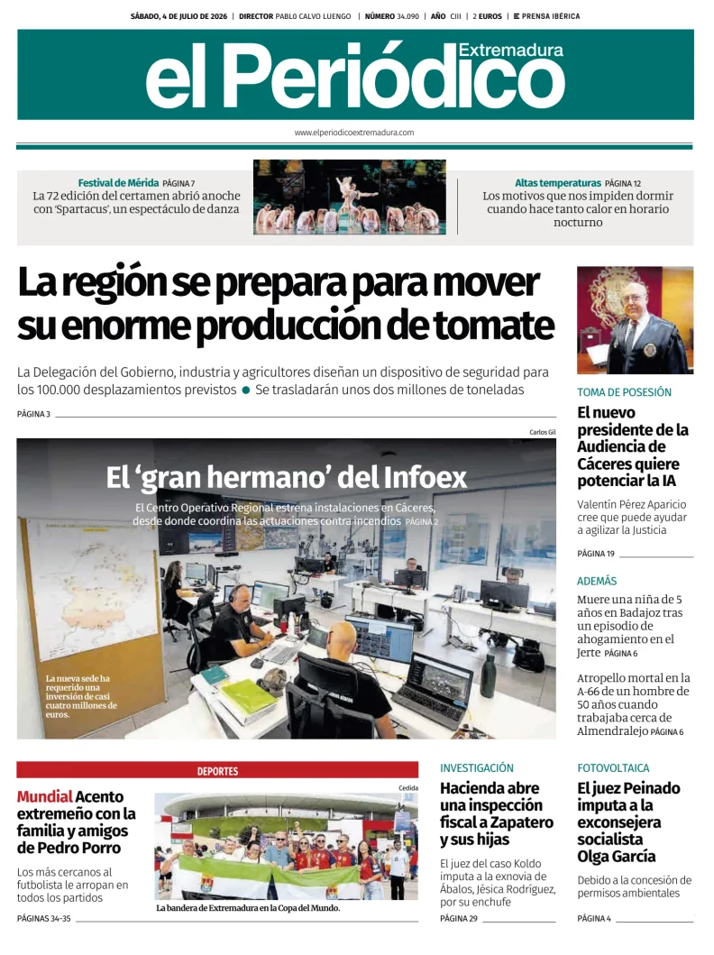 El Periódico Extremadura — 04/07