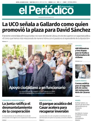 Portada de El Periódico Extremadura, 4 de junio de 2026