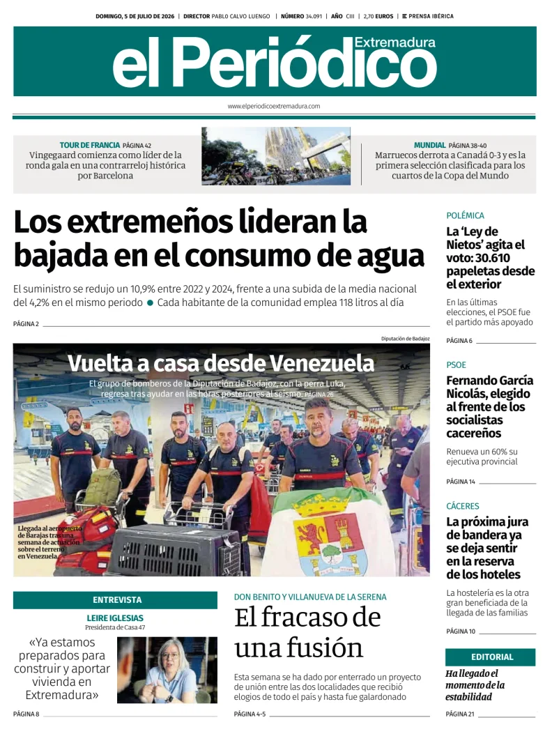 El Periódico Extremadura — 05/07