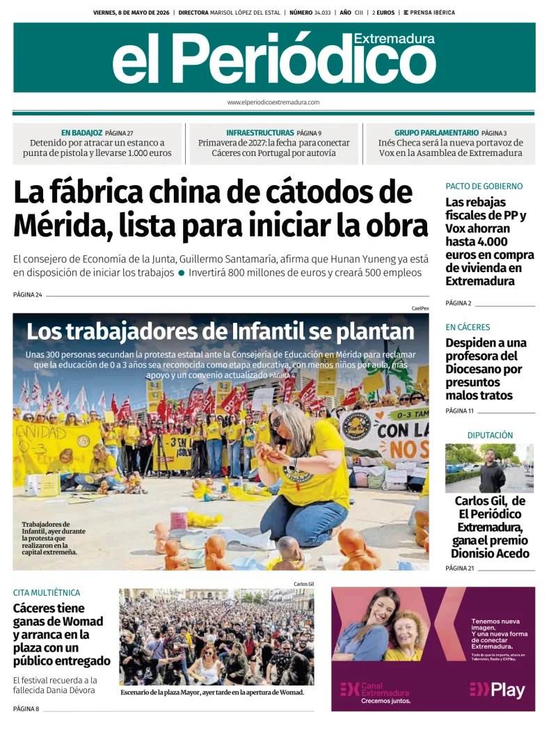 El Periódico Extremadura — 08/05