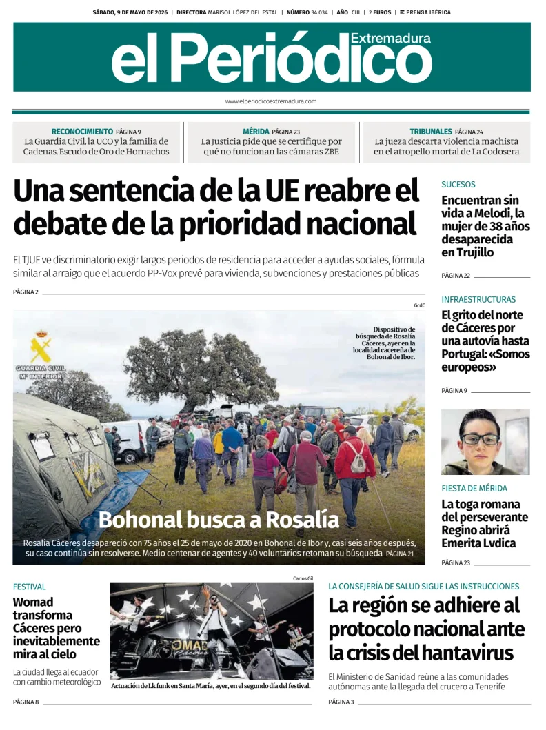 El Periódico Extremadura — 09/05