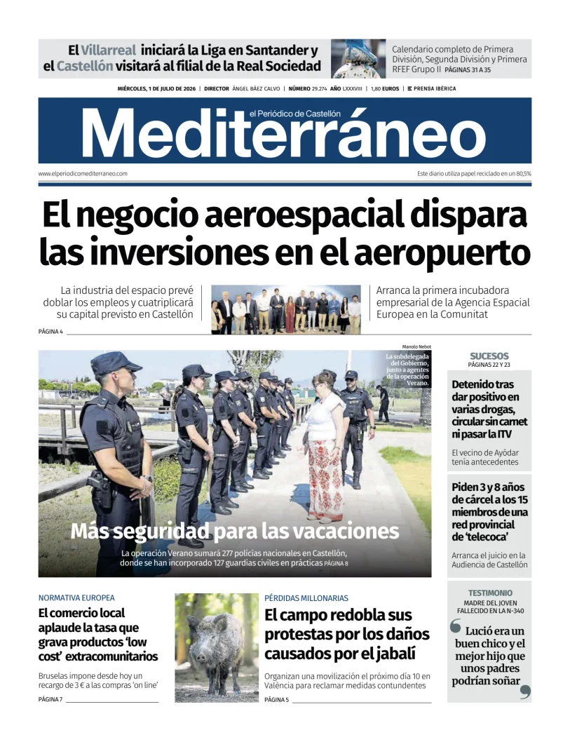 El Periódico Mediterráneo — 01/07