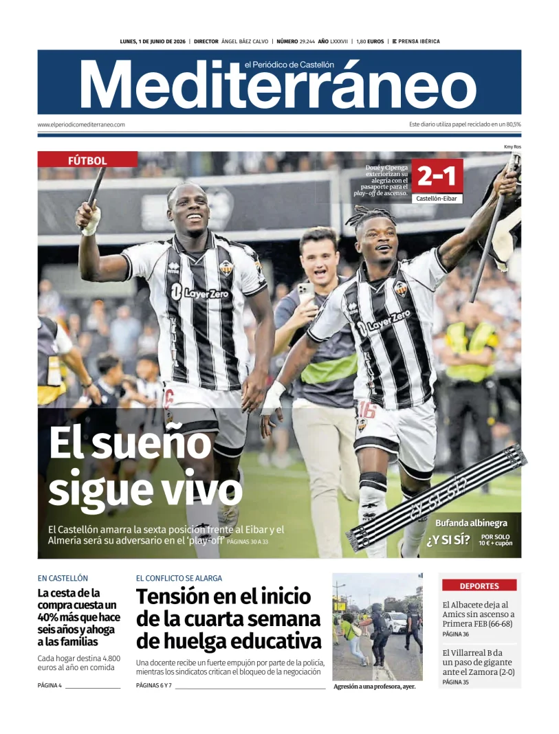 El Periódico Mediterráneo — 01/06