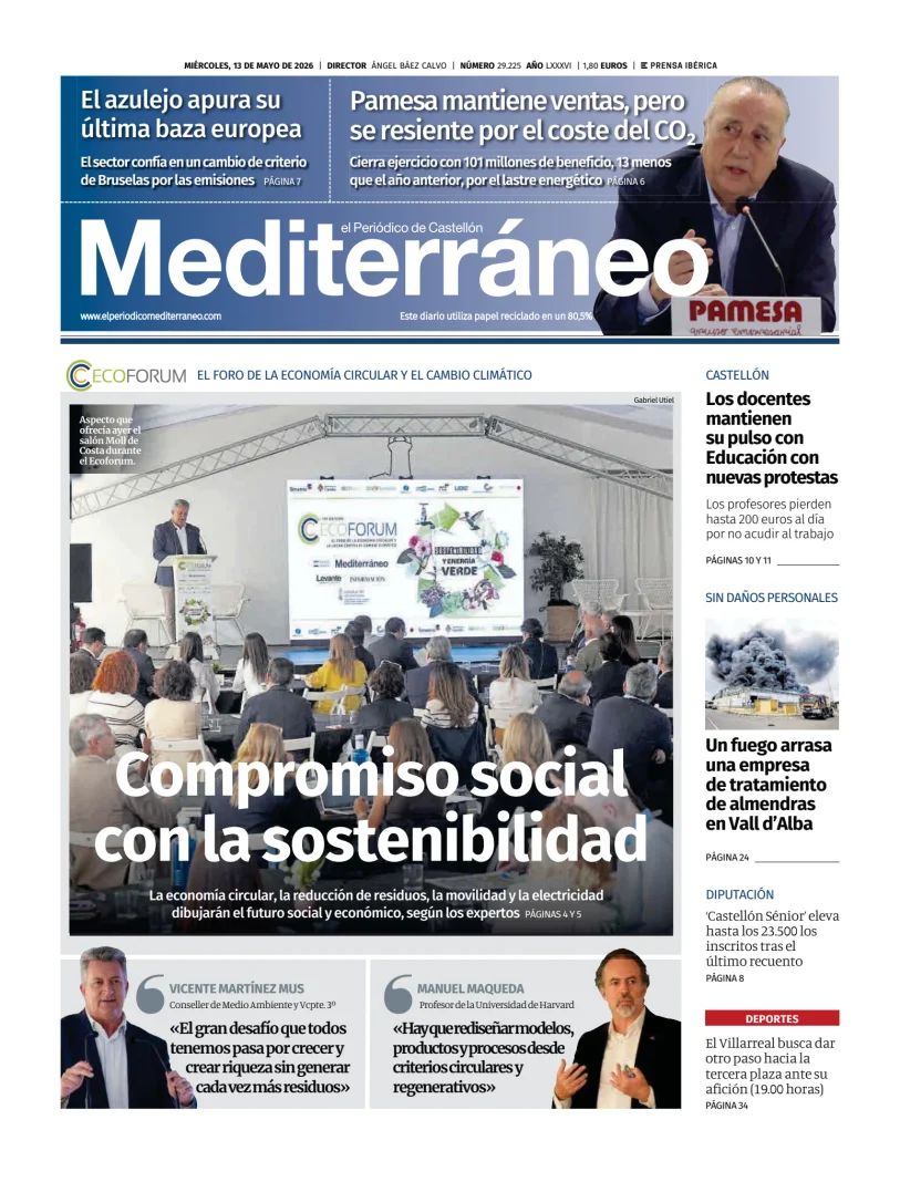 El Periódico Mediterráneo — 13/05