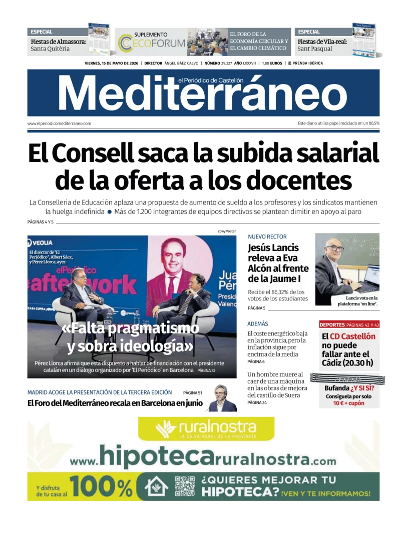 El Periódico Mediterráneo — 15/05