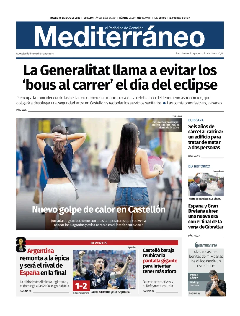 El Periódico Mediterráneo — 16/07