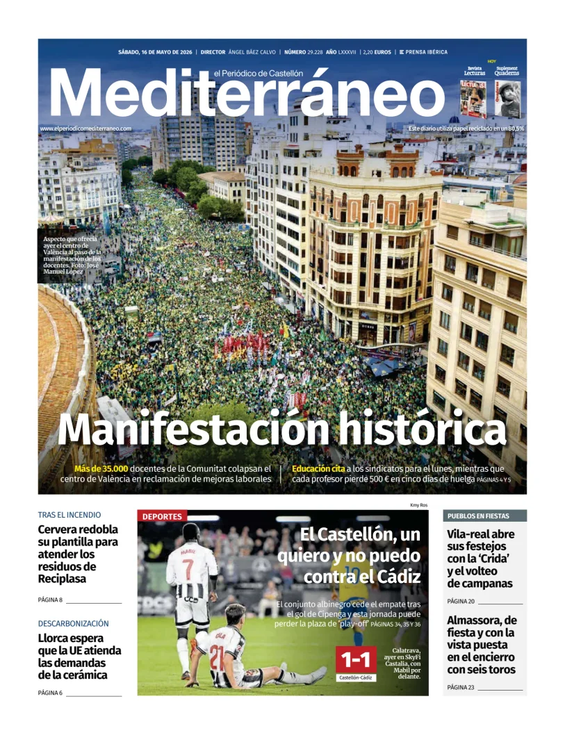 El Periódico Mediterráneo — 16/05