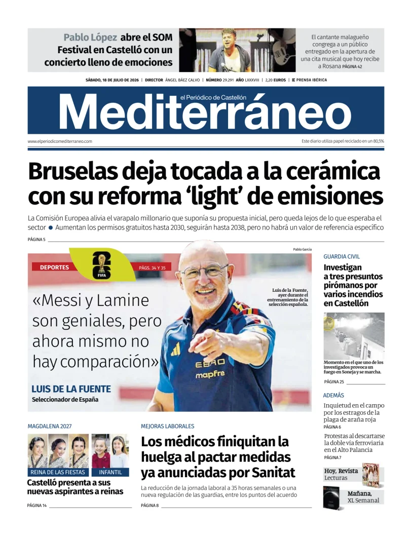 El Periódico Mediterráneo — 18/07