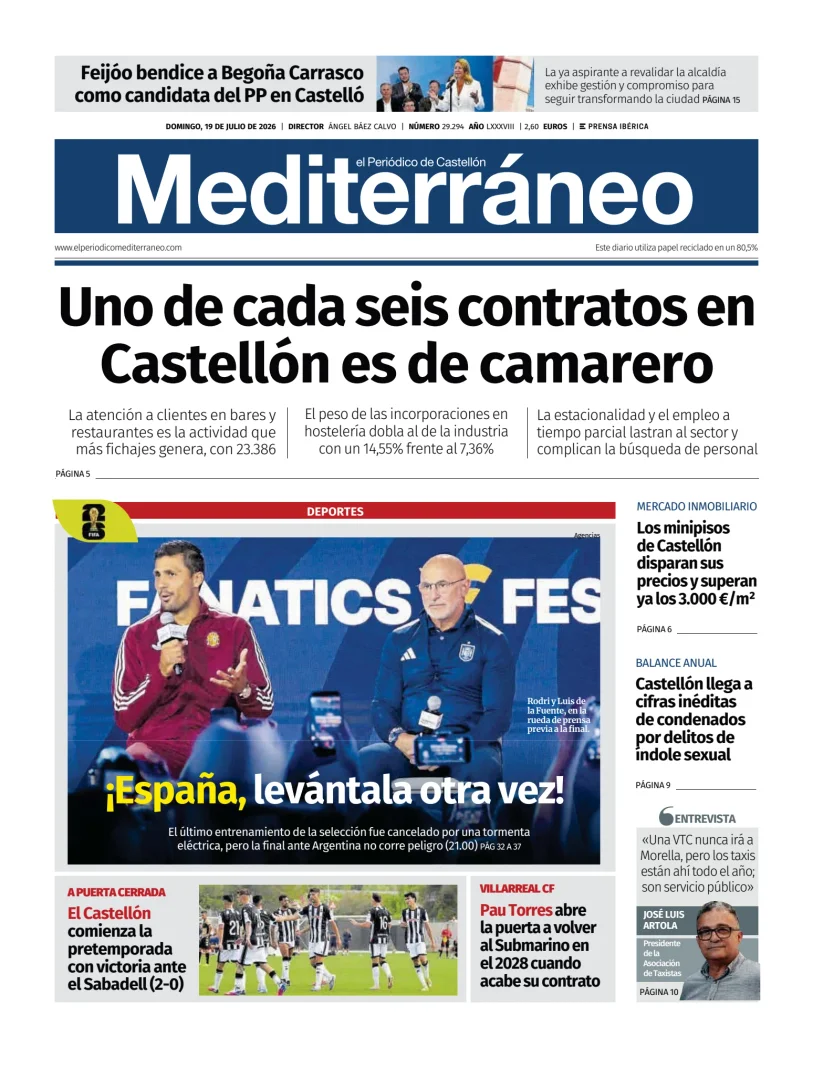 El Periódico Mediterráneo — 19/07
