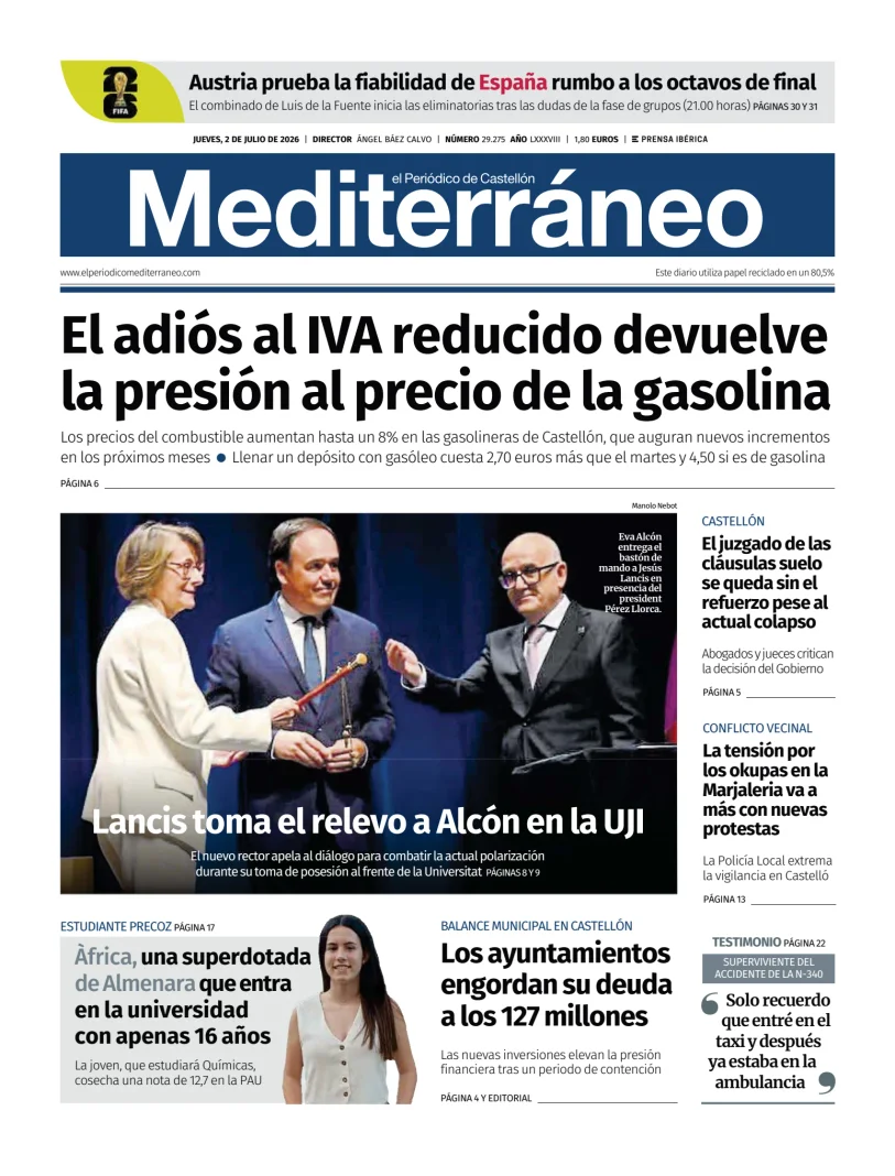 El Periódico Mediterráneo — 02/07