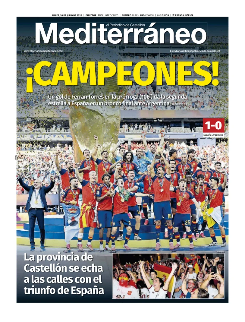 El Periódico Mediterráneo — 20/07