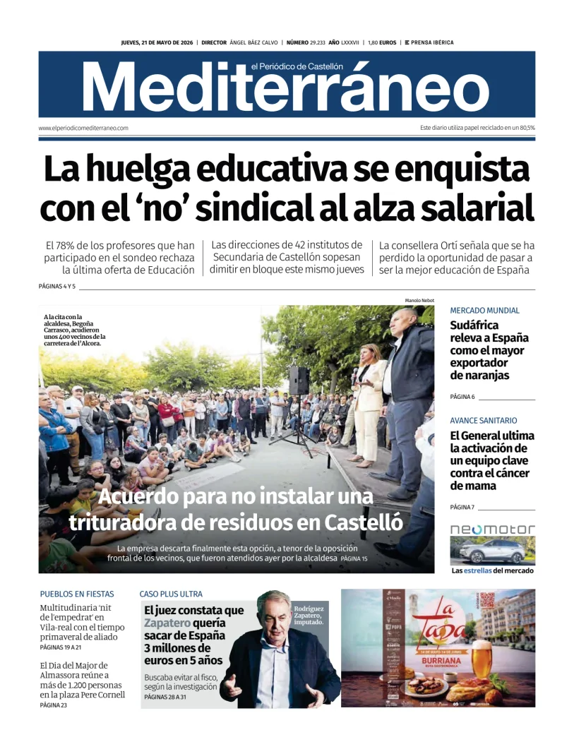 El Periódico Mediterráneo — 21/05