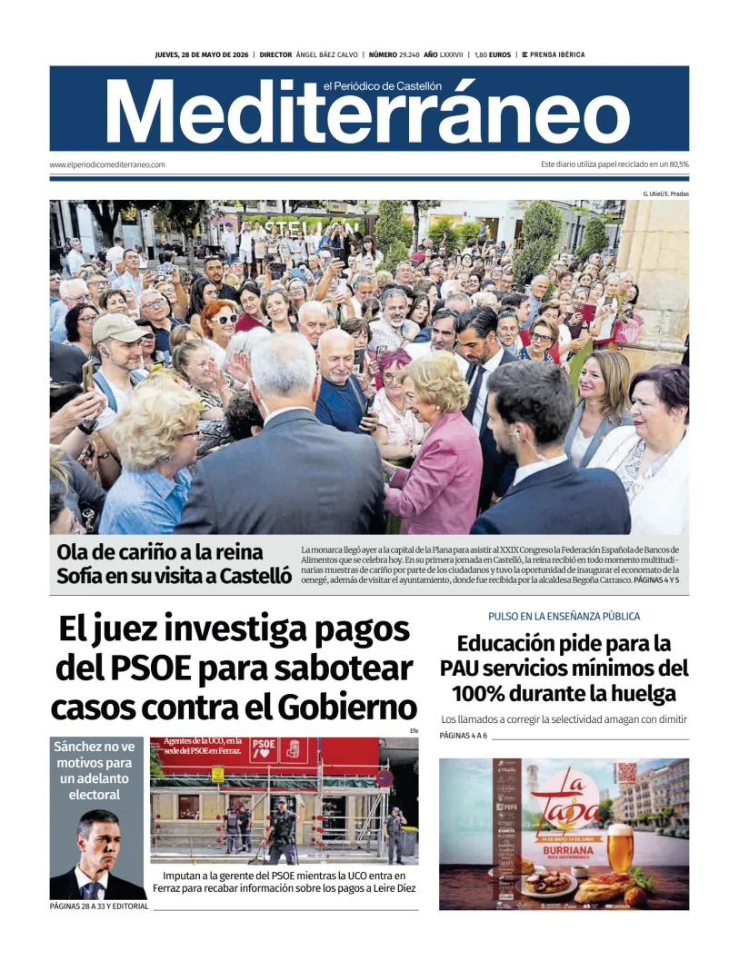 El Periódico Mediterráneo — 28/05