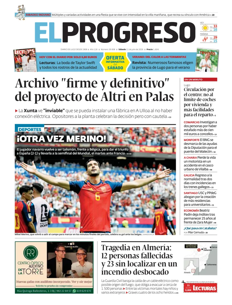 Portada de El Progreso