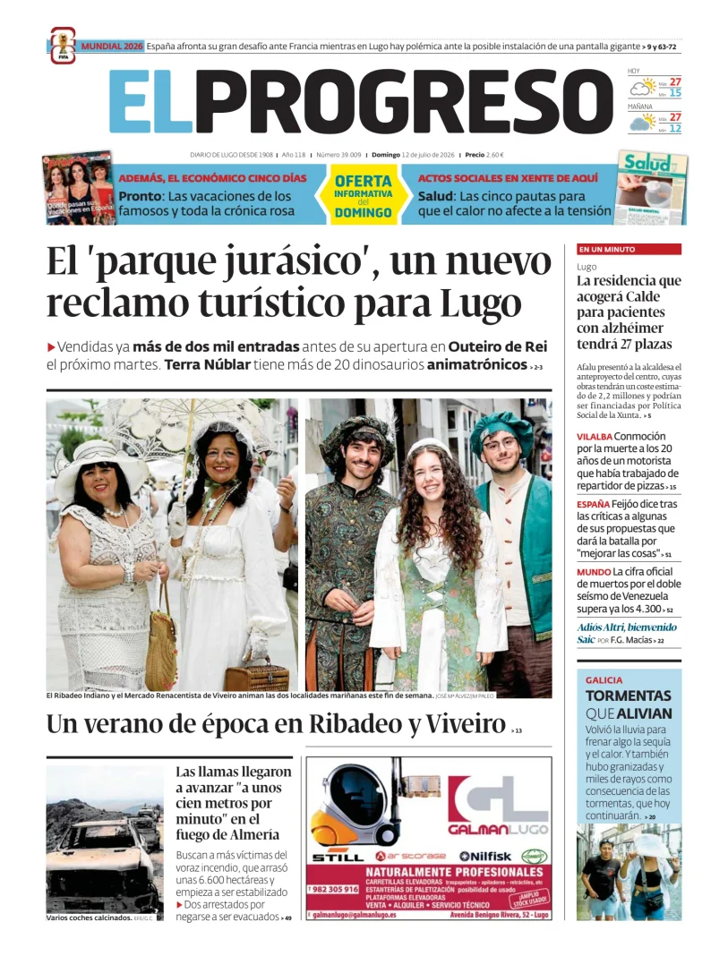Portada de El Progreso